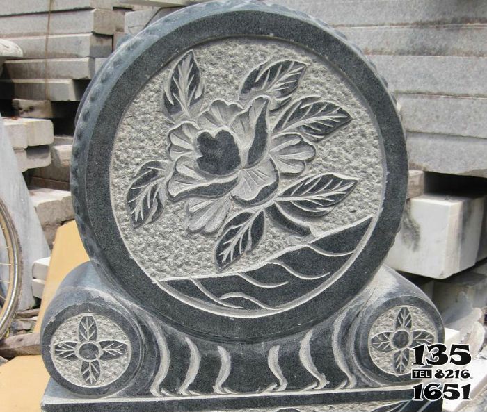抱鼓石門墩雕塑-招財刻花抱鼓石仿古青石門墩 抱鼓石門墩雕塑-招財刻花抱鼓石仿古青石門墩