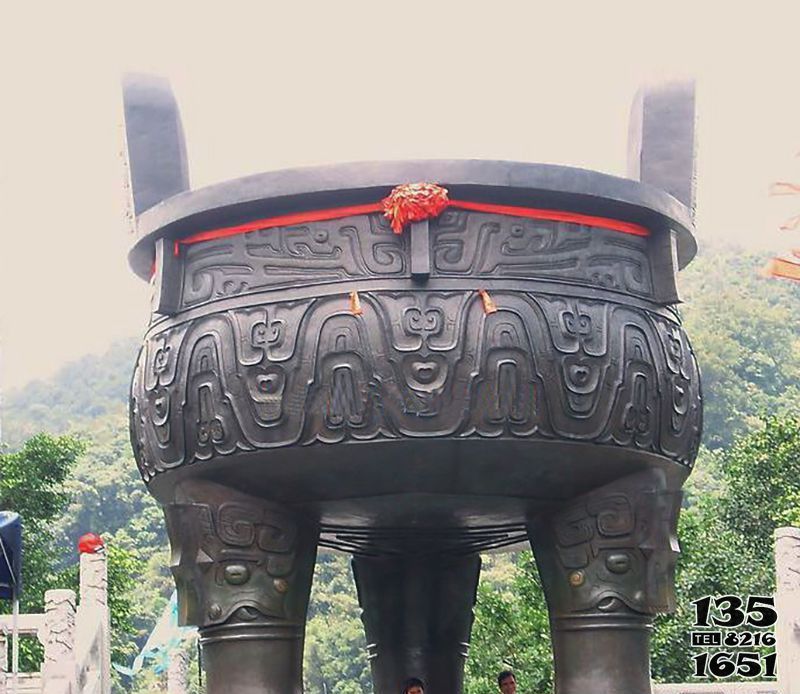 鼎雕塑-歷史悠久的青銅器祠堂寺廟鼎雕塑 鼎雕塑-歷史悠久的青銅器祠堂寺廟鼎雕塑高清圖片