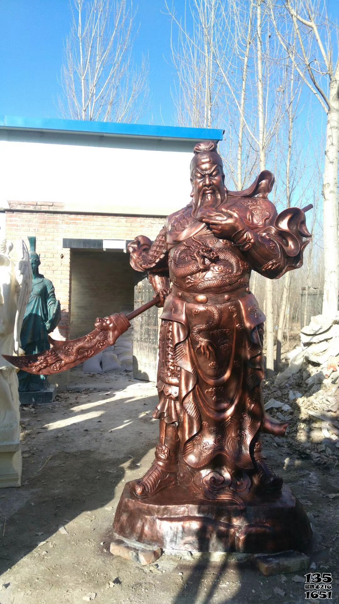 關(guān)公雕塑-不銹鋼仿銅景區(qū)戶(hù)外大型景觀關(guān)公雕塑 關(guān)公雕塑-不銹鋼仿銅景區(qū)戶(hù)外大型景觀關(guān)公雕塑高清圖片