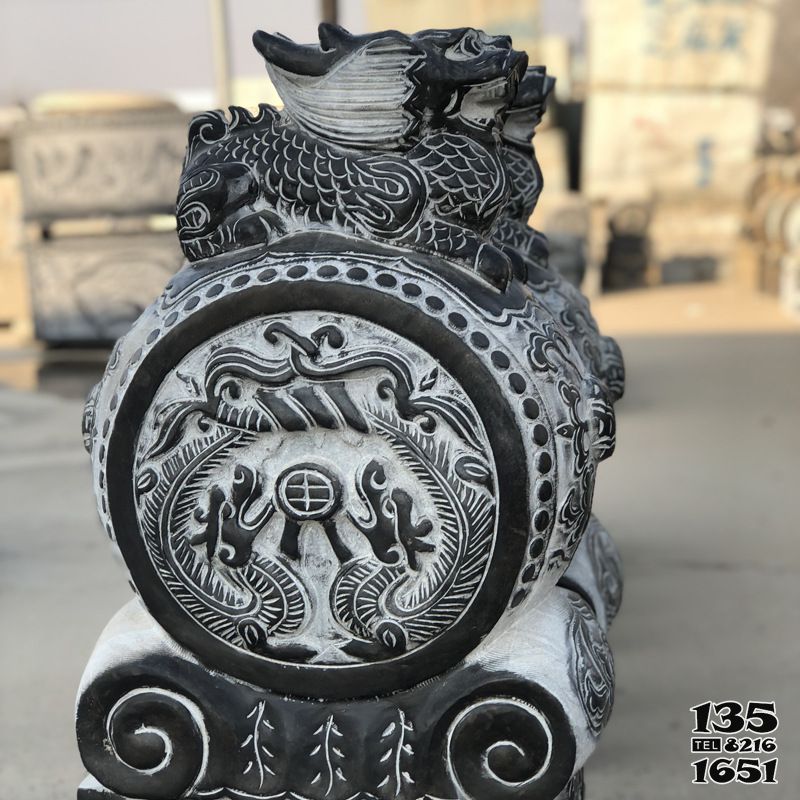 貔貅雕塑-石雕門墩抱鼓石一對家用門口青石仿古做舊石鼓石墩貔貅雕塑 貔貅雕塑-石雕門墩抱鼓石一對家用門口青石仿古做舊石鼓石墩貔貅雕塑高清圖片