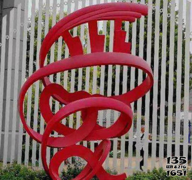 字符雕塑-影院廣場創意愛字不銹鋼字符雕塑 字符雕塑-影院廣場創意愛字不銹鋼字符雕塑高清圖片