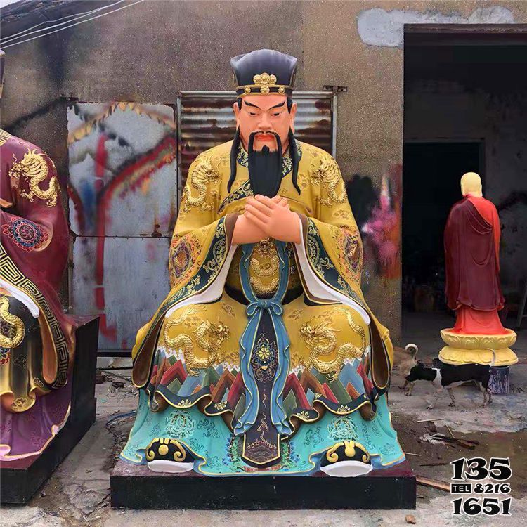 東岳大帝雕塑-寺廟玻璃鋼彩繪神佛東岳大帝雕塑 東岳大帝雕塑-寺廟玻璃鋼彩繪神佛東岳大帝雕塑高清圖片