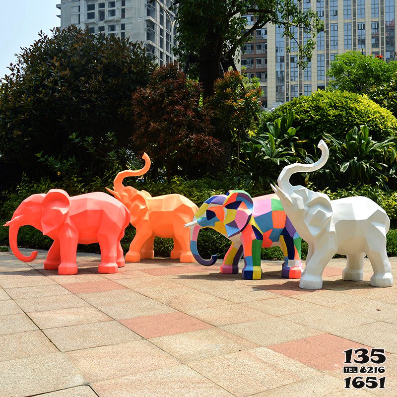 大象雕塑-公園景區(qū)玻璃鋼彩繪創(chuàng)意大象雕塑 大象雕塑-公園景區(qū)玻璃鋼彩繪創(chuàng)意大象雕塑高清圖片