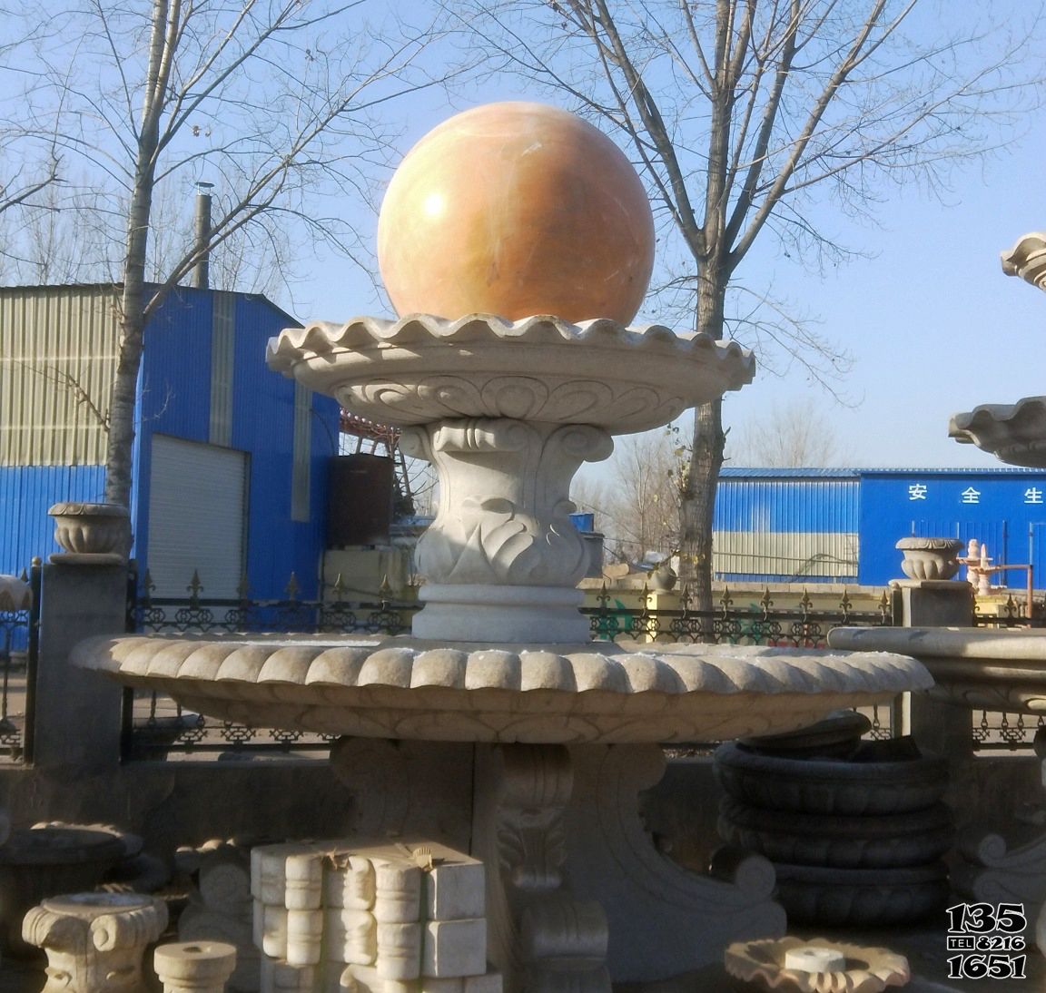 風水球雕塑-大理石現(xiàn)代廣場風水球噴泉雕塑 風水球雕塑-大理石現(xiàn)代廣場風水球噴泉雕塑高清圖片