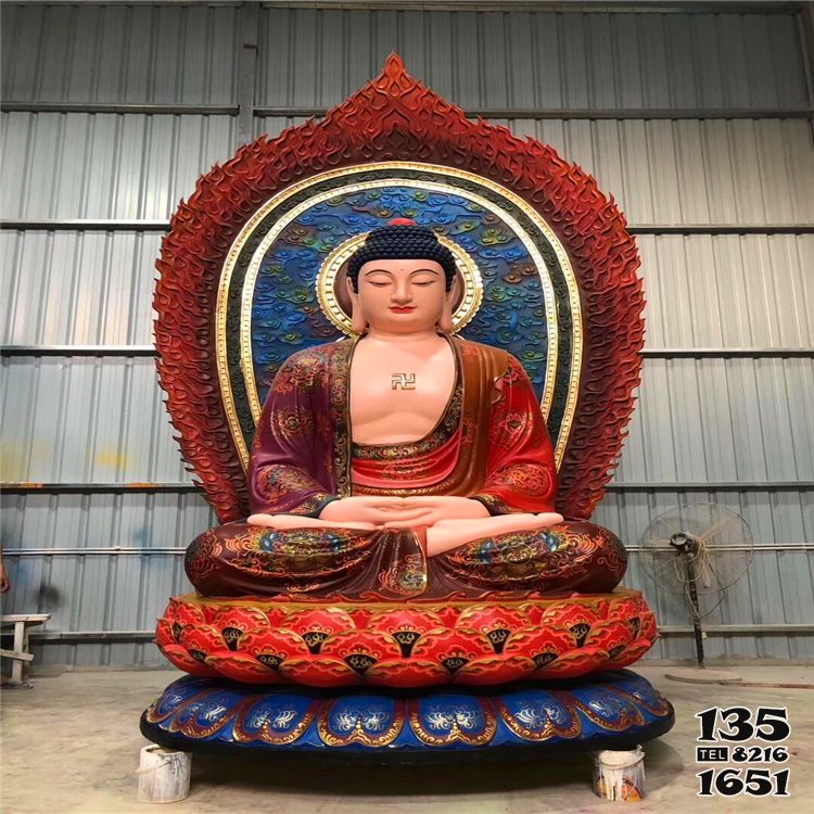 三寶佛雕塑-玻璃鋼彩繪大型戶外景區叩拜三寶佛雕塑 三寶佛雕塑-玻璃鋼彩繪大型戶外景區叩拜三寶佛雕塑高清圖片
