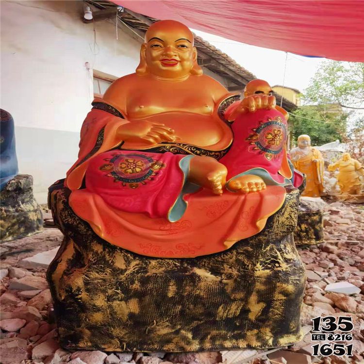 十八羅漢雕塑-玻璃鋼彩繪大肚子笑佛寺廟供奉十八羅漢雕塑 十八羅漢雕塑-玻璃鋼彩繪大肚子笑佛寺廟供奉十八羅漢雕塑高清圖片