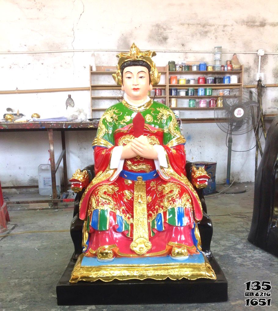 十二老母雕塑-玻璃鋼彩繪寺廟十二老母雕塑 十二老母雕塑-玻璃鋼彩繪寺廟十二老母雕塑高清圖片