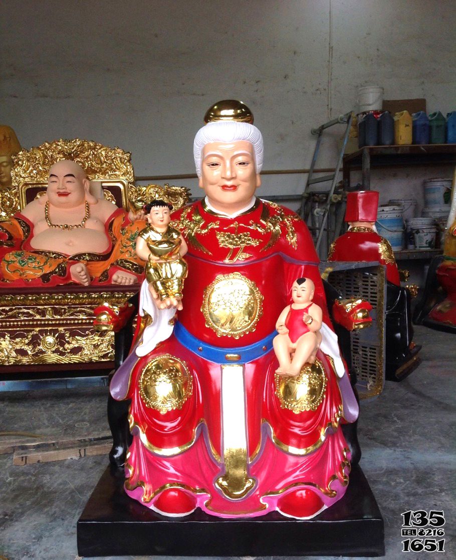 十二老母雕塑-桃花圣母教主玻璃鋼彩繪寺廟供奉十二老母雕塑 十二老母雕塑-桃花圣母教主玻璃鋼彩繪寺廟供奉十二老母雕塑