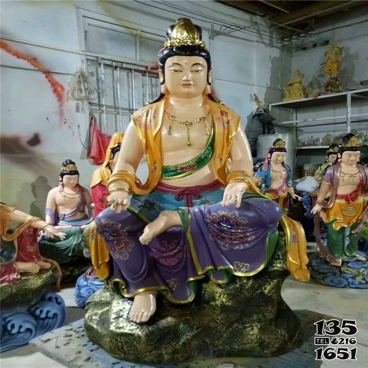 觀音雕塑-景區(qū)寺廟大型玻璃鋼彩繪觀音雕塑 觀音雕塑-景區(qū)寺廟大型玻璃鋼彩繪觀音雕塑高清圖片