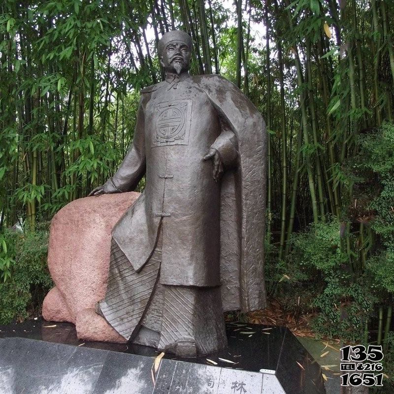 林則徐雕塑-公園園林歷史人物晚清著名民族英雄林則徐銅雕塑 林則徐雕塑-公園園林歷史人物晚清著名民族英雄林則徐銅雕塑高清圖片