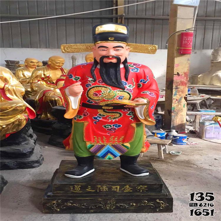 判官雕塑-玻璃鋼大型仿真人物景觀判官雕塑 判官雕塑-玻璃鋼大型仿真人物景觀判官雕塑高清圖片