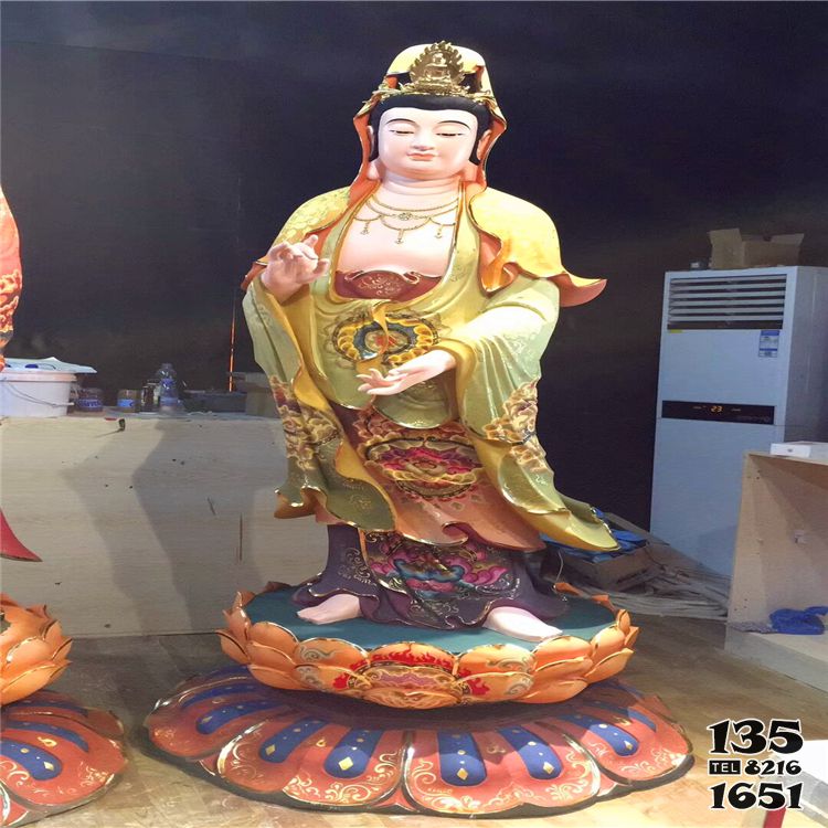 三圣雕塑-玻璃鋼彩繪佛像寺廟三圣雕塑 三圣雕塑-玻璃鋼彩繪佛像寺廟三圣雕塑高清圖片