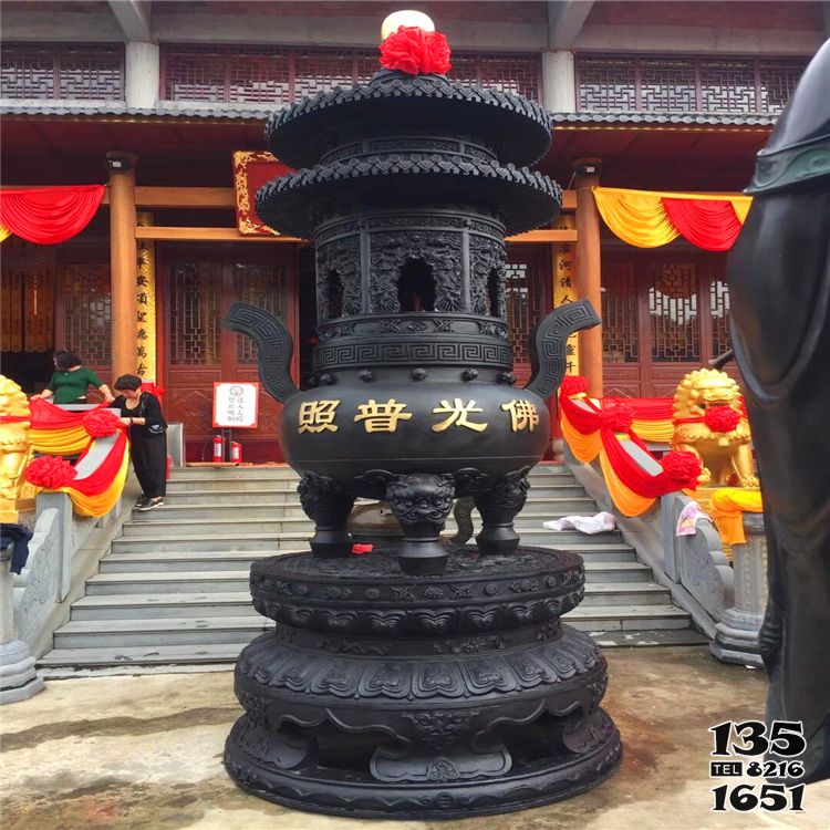 香爐雕塑-大型文物景觀青銅器古代寺廟香爐雕塑 香爐雕塑-大型文物景觀青銅器古代寺廟香爐雕塑