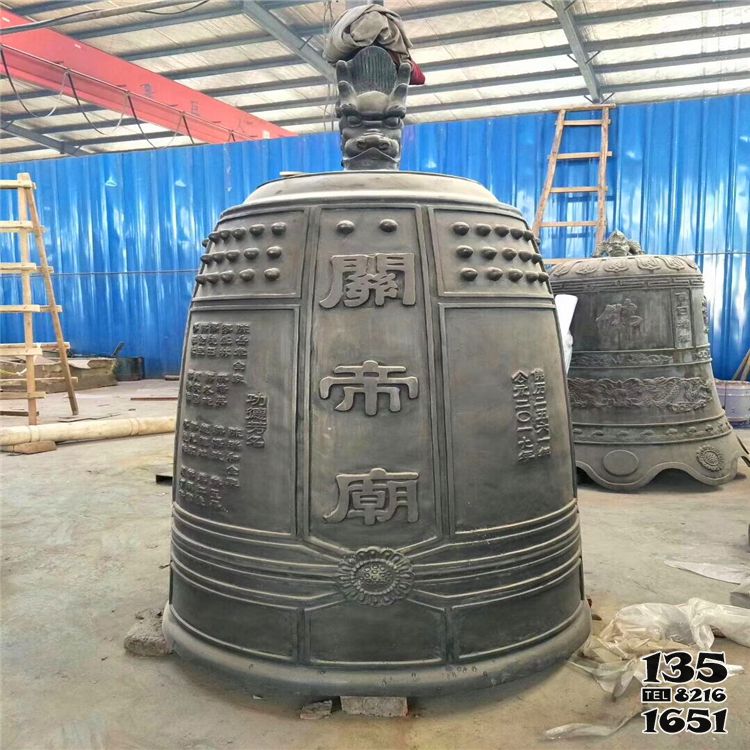銅鐘雕塑-寺廟園林景觀擺放銅鐘雕塑 銅鐘雕塑-寺廟園林景觀擺放銅鐘雕塑高清圖片