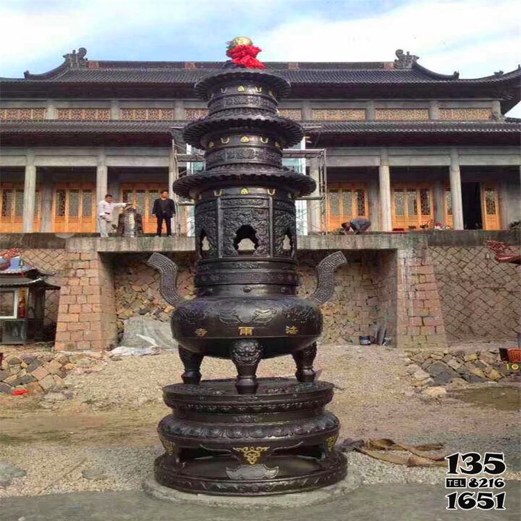 香爐雕塑-寺廟大型文物銅鑄香爐雕塑 香爐雕塑-寺廟大型文物銅鑄香爐雕塑