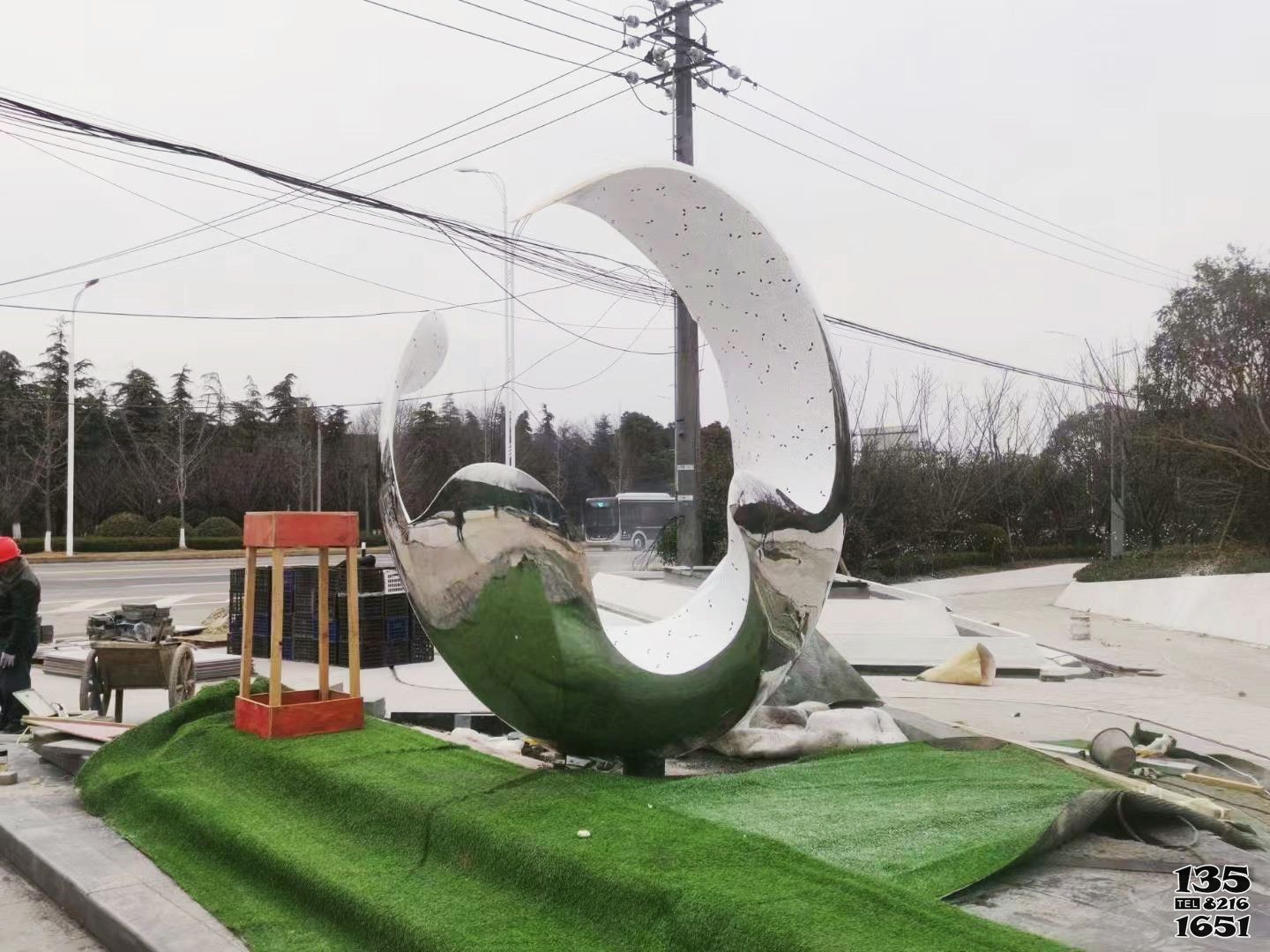 海浪浪花雕塑-城市街道裝飾一朵不銹鋼創意海浪浪花雕塑 海浪浪花雕塑-城市街道裝飾一朵不銹鋼創意海浪浪花雕塑高清圖片