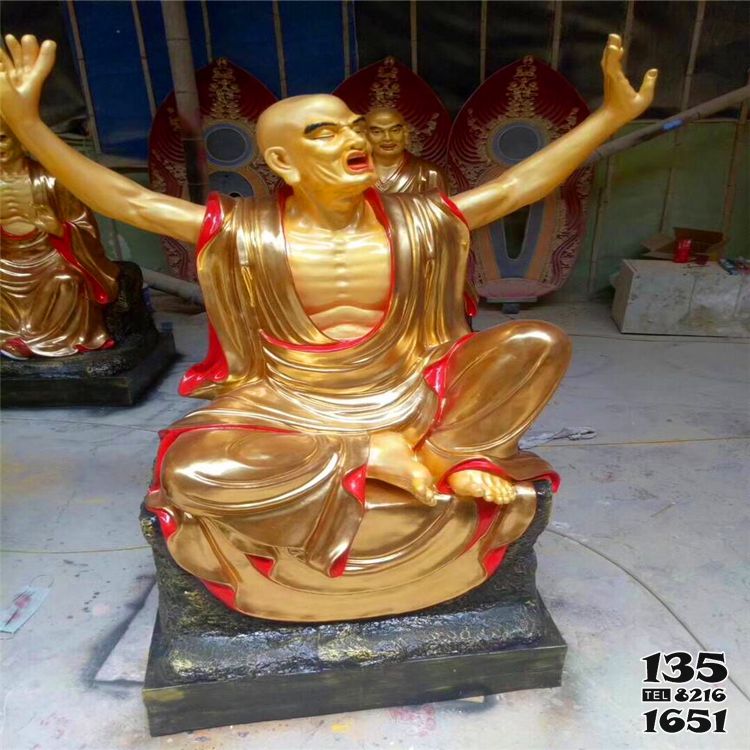 十八羅漢雕塑-玻璃鋼彩繪貼戶外景區十八羅漢雕塑 十八羅漢雕塑-玻璃鋼彩繪貼戶外景區十八羅漢雕塑高清圖片