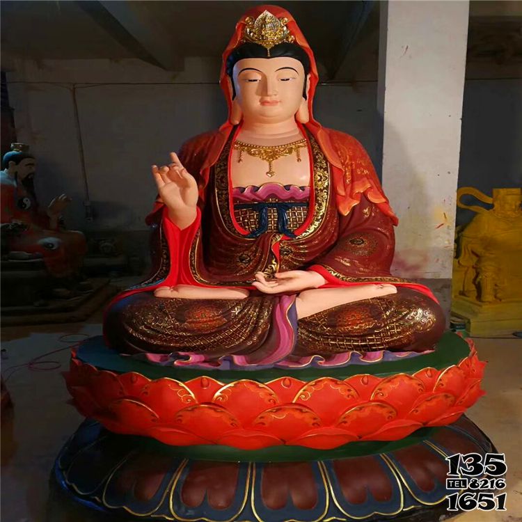 觀音雕塑-玻璃鋼彩繪景區寺廟大型觀音雕塑 觀音雕塑-玻璃鋼彩繪景區寺廟大型觀音雕塑高清圖片
