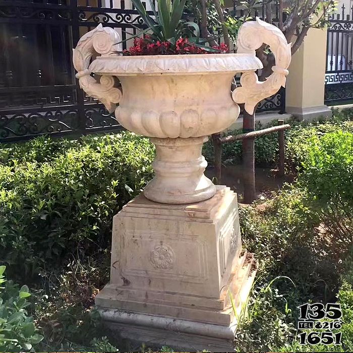 歐式石雕花盆 歐式石雕花盆高清圖片