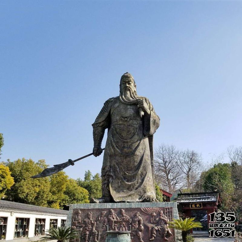 關(guān)公雕塑-戶外大型景觀不銹鋼仿銅關(guān)公雕塑 關(guān)公雕塑-戶外大型景觀不銹鋼仿銅關(guān)公雕塑高清圖片
