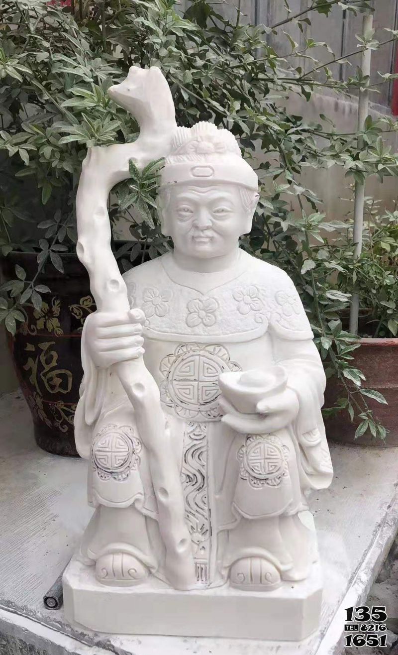 土地公雕塑-大理石石雕寺廟神像土地公雕塑 土地公雕塑-大理石石雕寺廟神像土地公雕塑