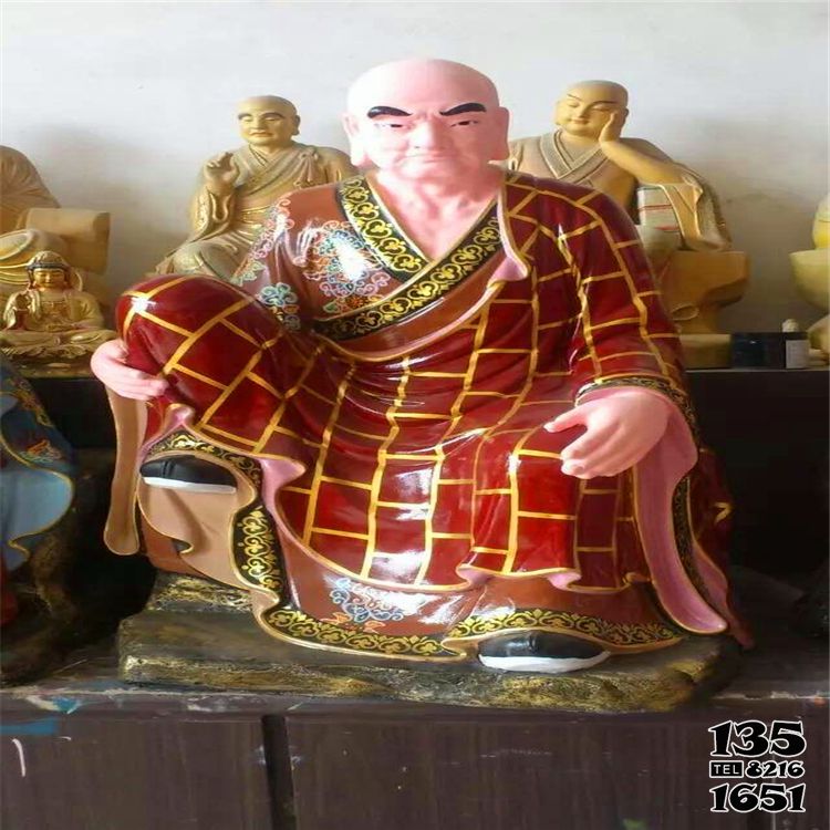 十八羅漢雕塑-玻璃彩繪大型景觀寺廟十八羅漢雕塑 十八羅漢雕塑-玻璃彩繪大型景觀寺廟十八羅漢雕塑高清圖片