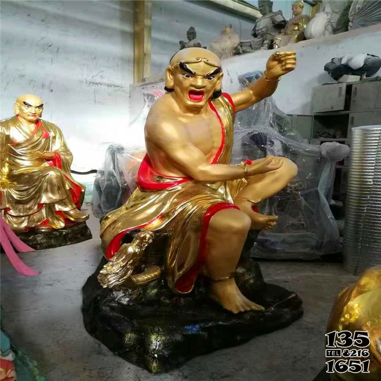 十八羅漢雕塑-玻璃鋼彩繪大型景觀裝飾品十八羅漢雕塑 十八羅漢雕塑-玻璃鋼彩繪大型景觀裝飾品十八羅漢雕塑高清圖片
