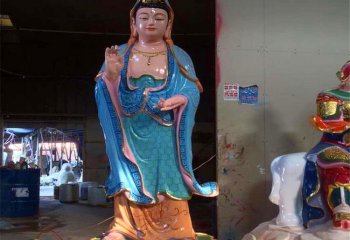用玻璃鋼制作唐僧大徒弟觀音菩薩，展現(xiàn)西游記人物魅力