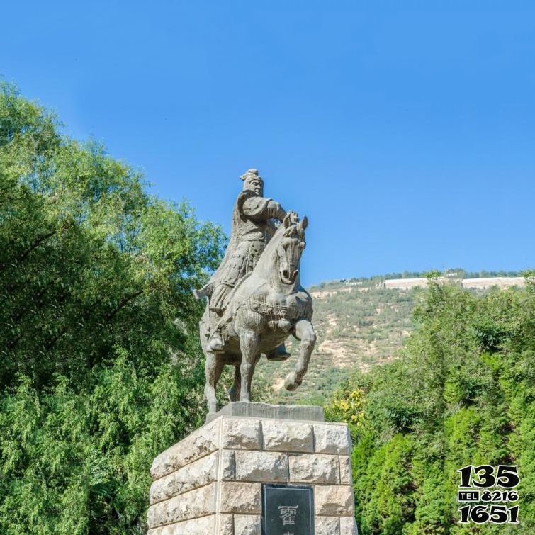 霍去病雕塑-景區歷史名人鑄銅霍去病雕塑 霍去病雕塑-景區歷史名人鑄銅霍去病雕塑高清圖片