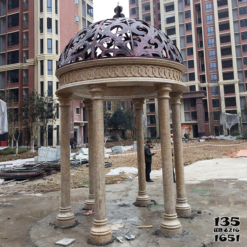 涼亭雕塑-小區(qū)花園小型歐式鐵藝鏤空涼亭雕塑 涼亭雕塑-小區(qū)花園小型歐式鐵藝鏤空涼亭雕塑高清圖片