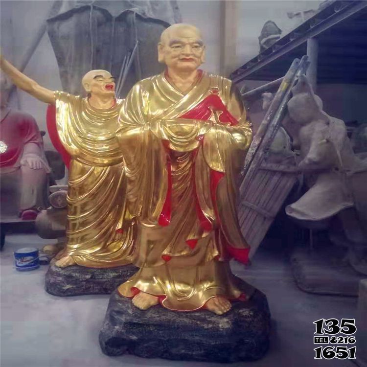 十八羅漢雕塑-玻璃鋼彩繪戶外寺廟大型景觀十八羅漢雕塑 十八羅漢雕塑-玻璃鋼彩繪戶外寺廟大型景觀十八羅漢雕塑高清圖片