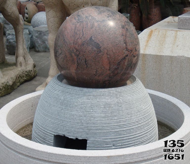 噴泉雕塑-酒店景區(qū)沙巖風(fēng)水球噴泉雕塑 噴泉雕塑-酒店景區(qū)沙巖風(fēng)水球噴泉雕塑高清圖片