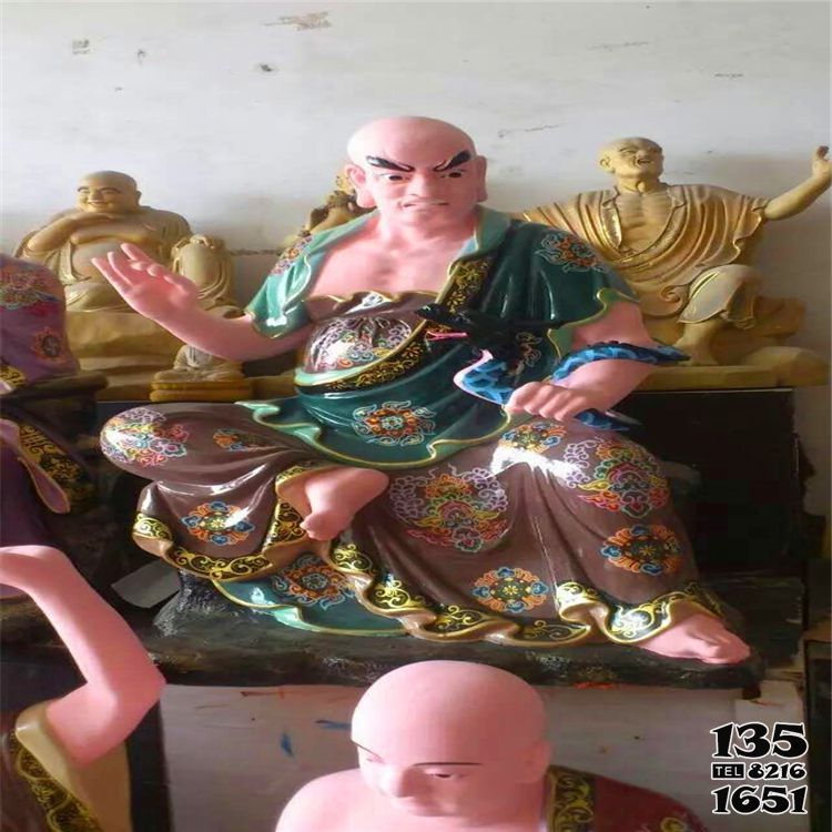 十八羅漢雕塑-玻璃鋼彩繪大型景觀玻璃鋼十八羅漢雕塑 十八羅漢雕塑-玻璃鋼彩繪大型景觀玻璃鋼十八羅漢雕塑高清圖片