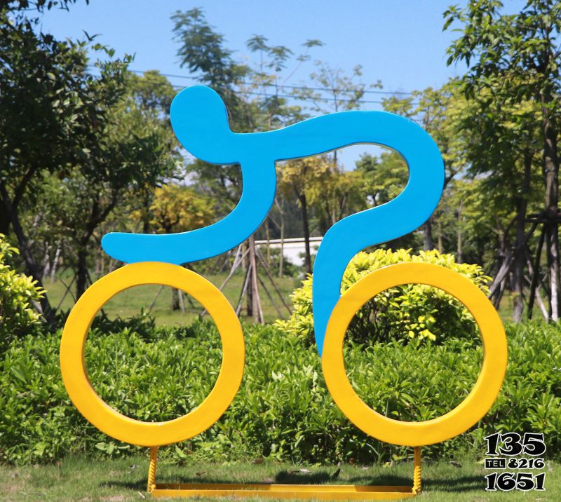 自行車雕塑-剪影自行車人物公園玻璃鋼園林景觀運(yùn)動小品雕塑 自行車雕塑-剪影自行車人物公園玻璃鋼園林景觀運(yùn)動小品雕塑高清圖片