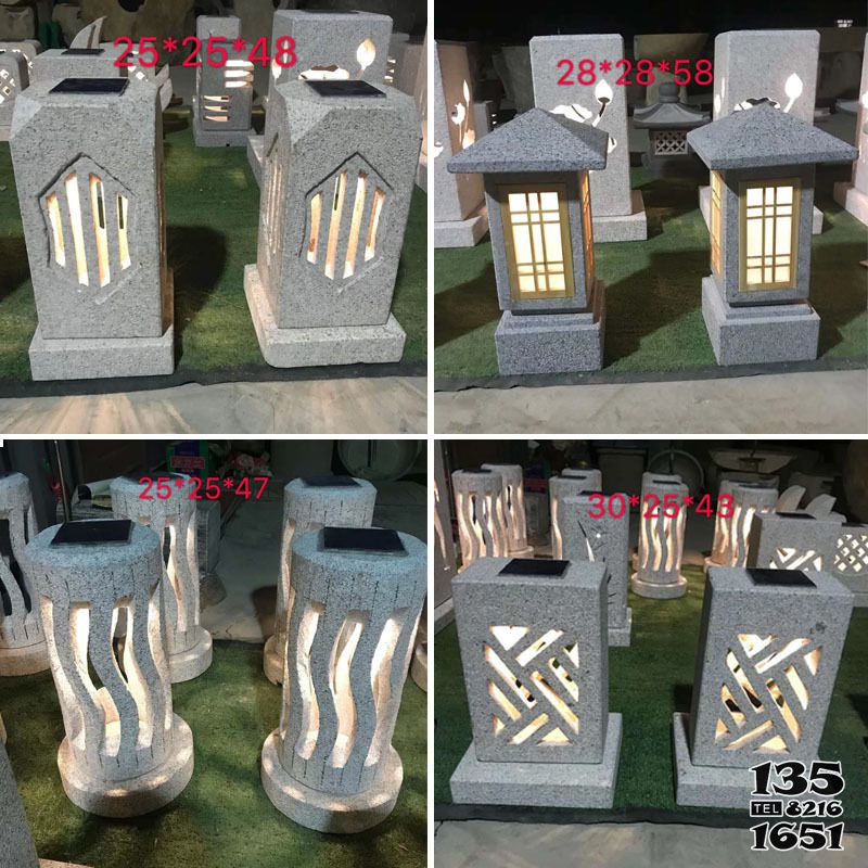 燈籠雕塑-酒店公園擺放太陽能石燈籠現(xiàn)代風(fēng)大理石擺件草坪燈 燈籠雕塑-酒店公園擺放太陽能石燈籠現(xiàn)代風(fēng)大理石擺件草坪燈高清圖片