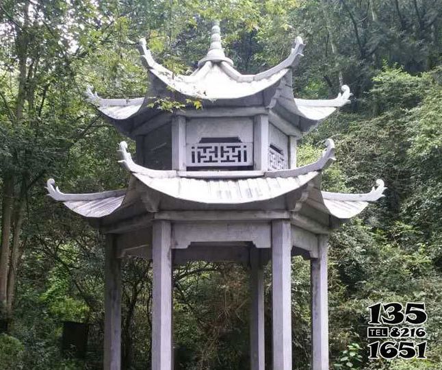 涼亭雕塑-花崗巖雙層鏤空景區(qū)戶外休閑涼亭 涼亭雕塑-花崗巖雙層鏤空景區(qū)戶外休閑涼亭高清圖片