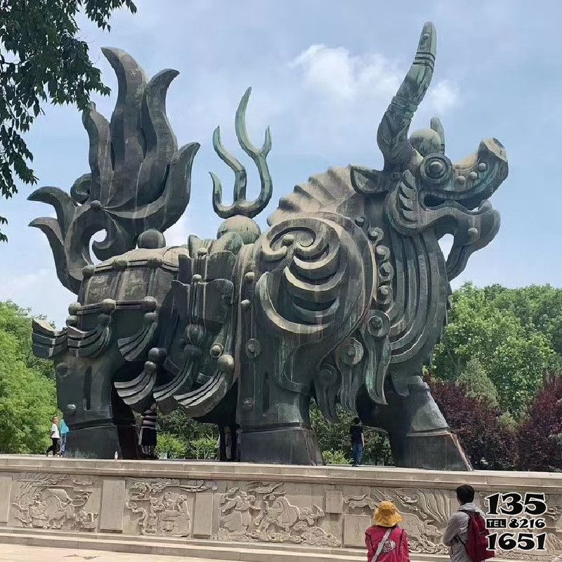 神獸雕塑-戶外景區(qū)大理石石雕大型神獸雕塑 神獸雕塑-戶外景區(qū)大理石石雕大型神獸雕塑高清圖片