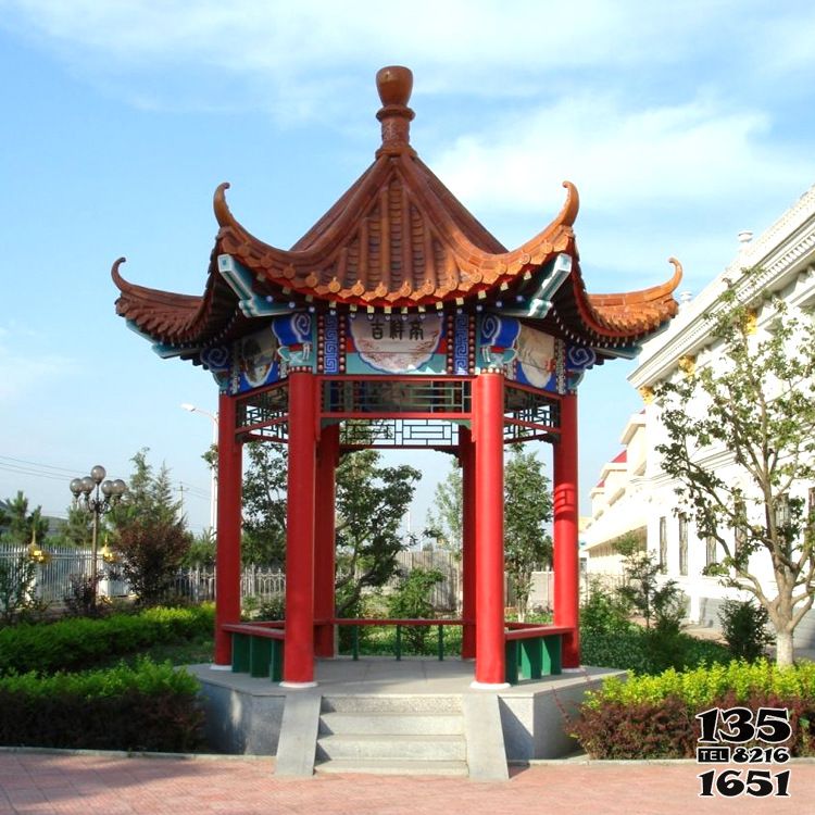 涼亭雕塑-景區(qū)公園擺放仿古建筑彩繪琉璃瓦休閑涼亭 涼亭雕塑-景區(qū)公園擺放仿古建筑彩繪琉璃瓦休閑涼亭