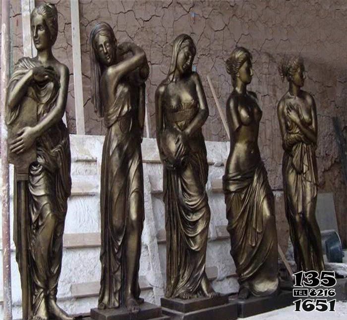 美女雕塑-景區廣場銅雕西方美女雕塑 美女雕塑-景區廣場銅雕西方美女雕塑高清圖片
