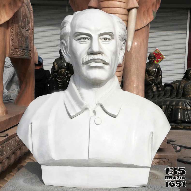 白求恩雕塑-漢白玉胸像校園世界名人著名醫生白求恩雕塑 白求恩雕塑-漢白玉胸像校園世界名人著名醫生白求恩雕塑