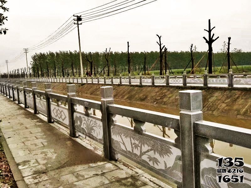 欄桿欄板雕塑-城市建設(shè)河道美化大理石防護(hù)欄桿 欄桿欄板雕塑-城市建設(shè)河道美化大理石防護(hù)欄桿