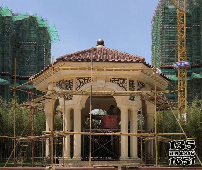 涼亭雕塑-小區戶外園林景觀擺放歐式浮雕羅馬柱涼亭 涼亭雕塑-小區戶外園林景觀擺放歐式浮雕羅馬柱涼亭