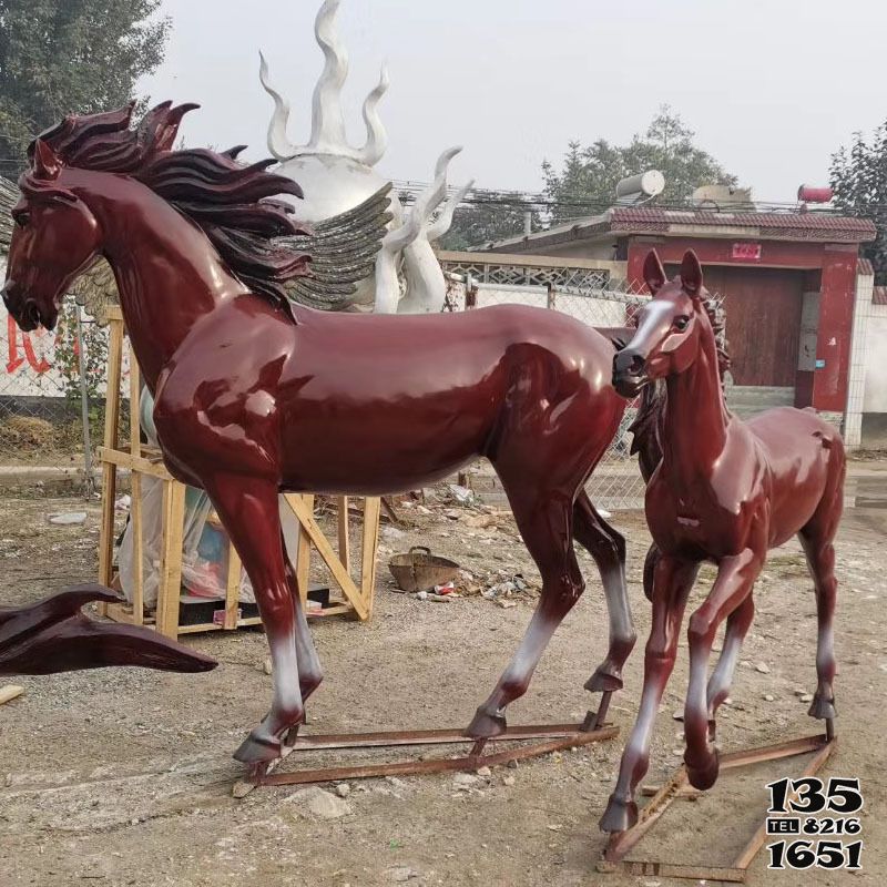 馬雕塑-玻璃鋼彩繪大型仿真戶外園林景觀馬雕塑 馬雕塑-玻璃鋼彩繪大型仿真戶外園林景觀馬雕塑