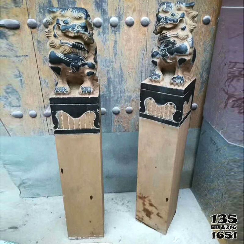 拴馬柱雕塑-庭院門前擺放仿古做舊 拴馬柱雕塑-庭院門前擺放仿古做舊高清圖片
