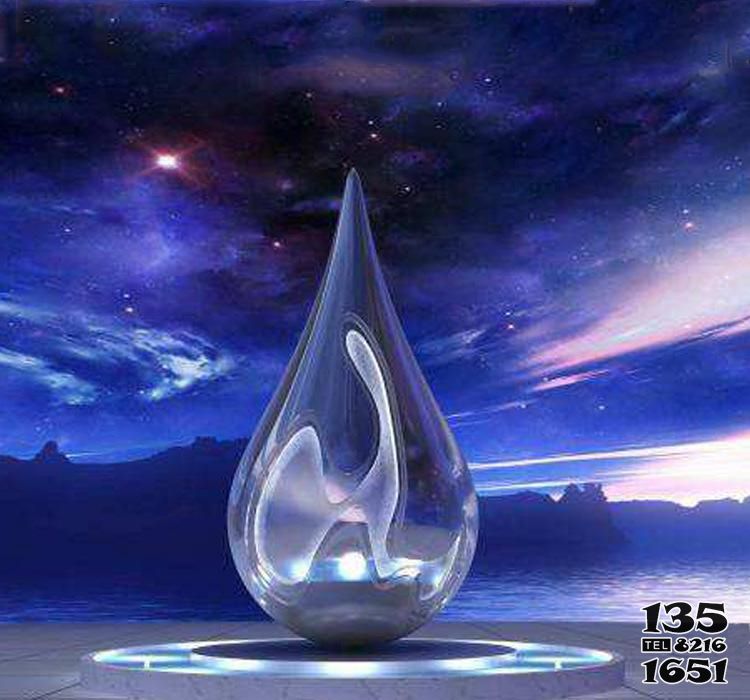 水滴雕塑-室內裝飾不銹鋼水滴雕塑 水滴雕塑-室內裝飾不銹鋼水滴雕塑高清圖片