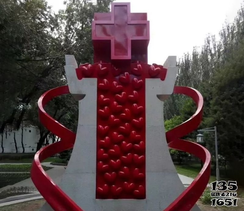 愛心雕塑-玻璃鋼創意抽象很多愛心雕塑 愛心雕塑-玻璃鋼創意抽象很多愛心雕塑高清圖片