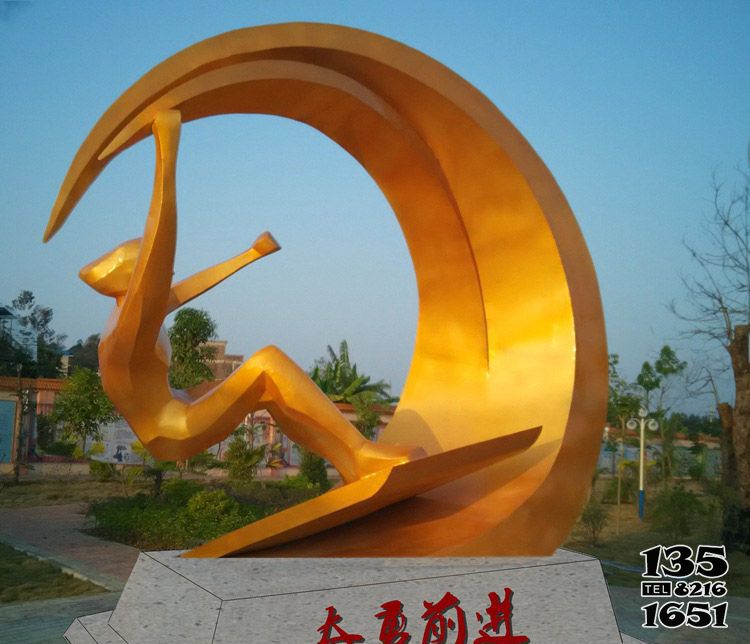 海浪浪花雕塑-景區奮勇前進沖浪的不銹鋼海浪浪花雕塑 海浪浪花雕塑-景區奮勇前進沖浪的不銹鋼海浪浪花雕塑