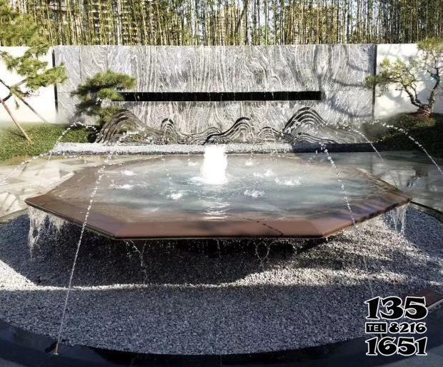 假山雕塑-庭院不銹鋼抽象假山雕塑 假山雕塑-庭院不銹鋼抽象假山雕塑高清圖片