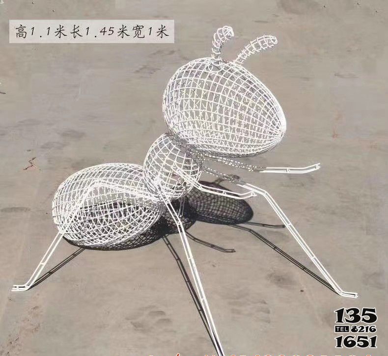 螞蟻雕塑-植物園網格不銹鋼螞蟻雕塑 螞蟻雕塑-植物園網格不銹鋼螞蟻雕塑高清圖片