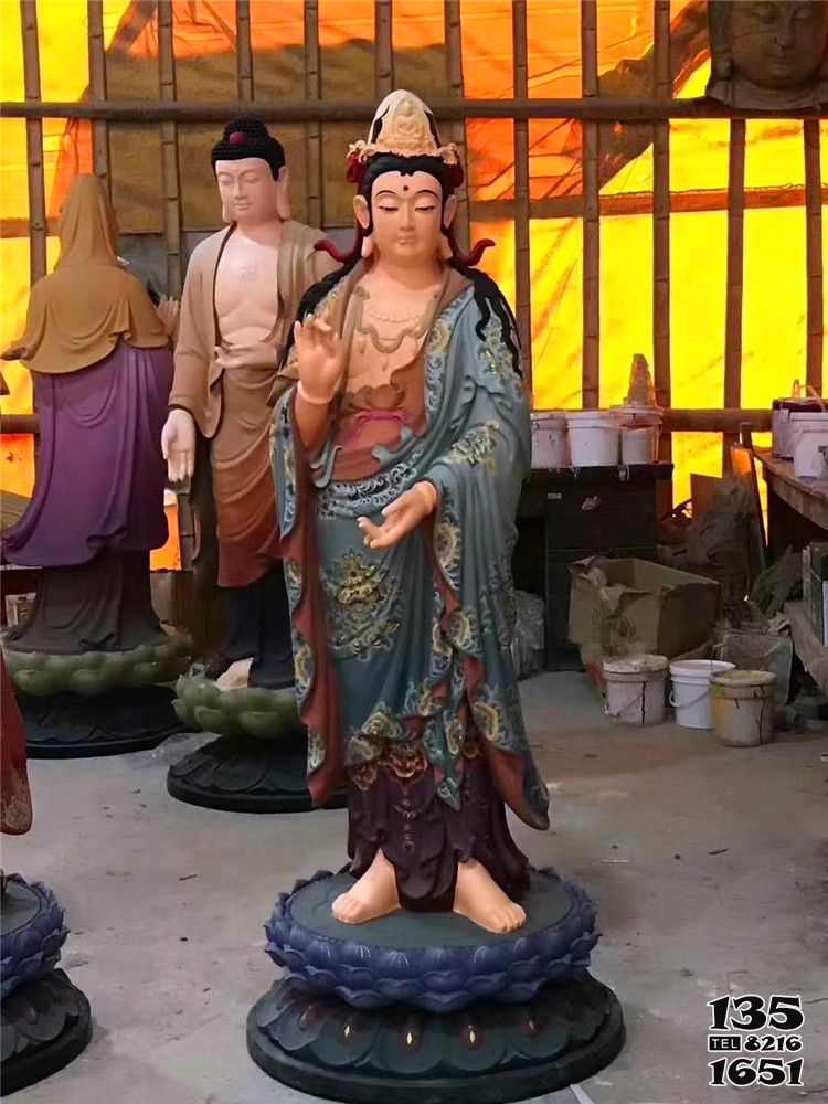 三圣雕塑-景區創意玻璃鋼神佛供奉寺廟三圣雕塑 三圣雕塑-景區創意玻璃鋼神佛供奉寺廟三圣雕塑高清圖片
